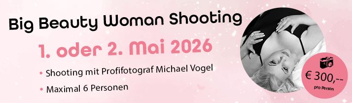 Big Beauty Woman Shooting by Rebecca Jahn am 1. oder 2. Mai 2026