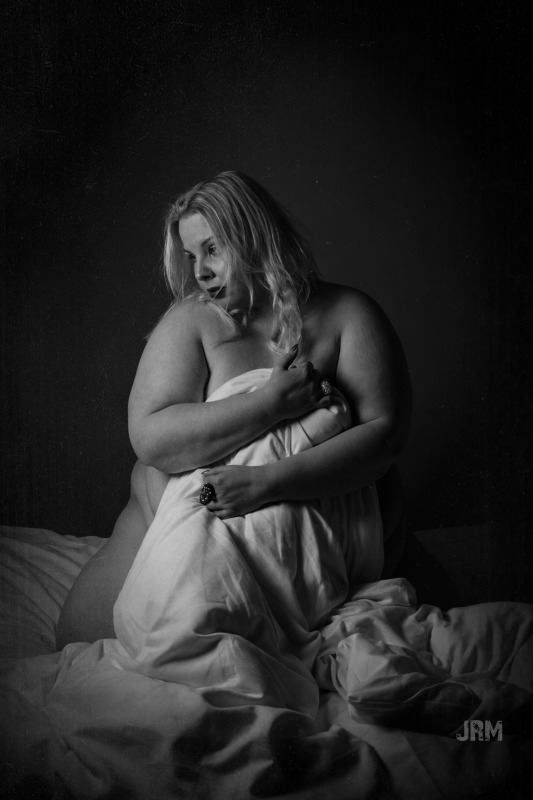 Rebecca Jahn beim Shooting mit JRM Photographie