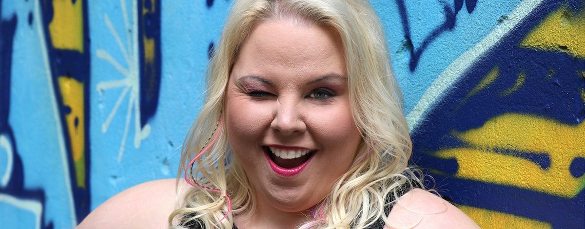 Rebecca Jahn mit einem Augenzwinkern